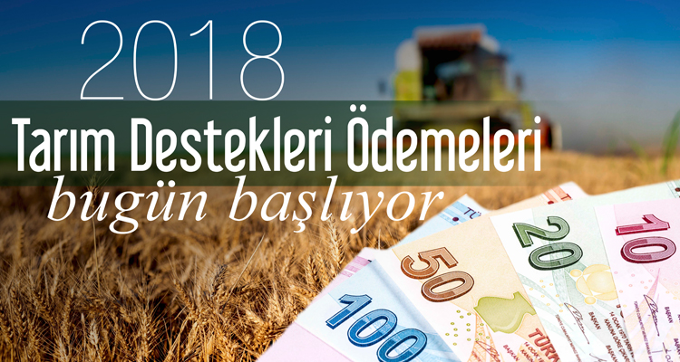 2018 Yılı Destek Ödemeleri